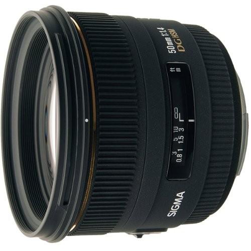 SIGMA 単焦点標準レンズ 50mm F1.4 EX DG HSM ニコン用