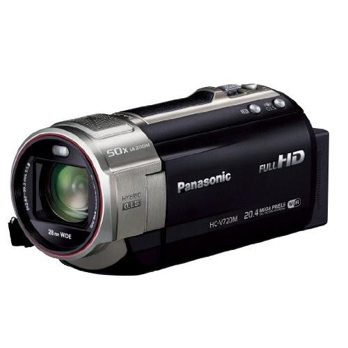 パナソニック デジタルハイビジョンビデオカメラ V720 内蔵メモリー64GB ブ