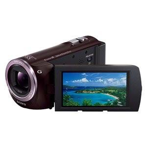 ソニー デジタルHDビデオカメラレコーダー「HDR-PJ390」（ボルドーブラウン