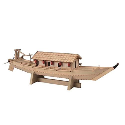 ウッディジョー 1/24 和船 屋形船 やかたぶね 木製模型 組立キット｜happystorefujioka
