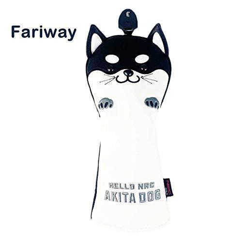 交換無料 ゴルフ Hello Nrc ゴルフクラブカバー 秋田犬 かわいい 黒 黄色 ヘッドカバー ウッド アイアン パター ハイブリッドカバー Dr Fw Ut アジャスタブル タブ 4 Www Threeriversofs Com