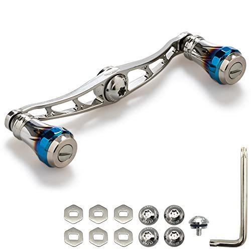 21激安通販 アブガルシア ダイワ シマノ 70航空アルミ製 9色 ハンドル リール ベイト