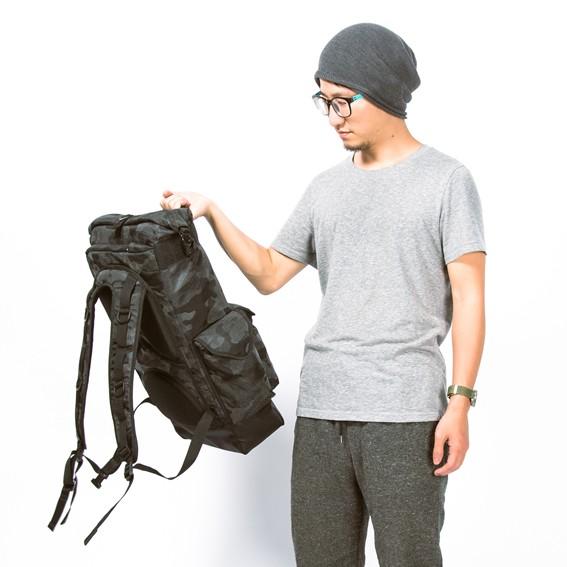 PRADA バーガンディ ロールトップリュック　大容量 フィロ デザイン ロールトップ バックパック リュック FILO RUCKSACK