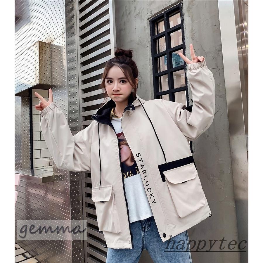 原宿系 レディースファッション スタイル 長袖 スタジャン ジャケット カラフル 派手 カワ な 服 個性的 ダンス 衣装 かわいい 奇抜 青文字系 アウター Hap ハッピーテック 通販 Yahoo ショッピング