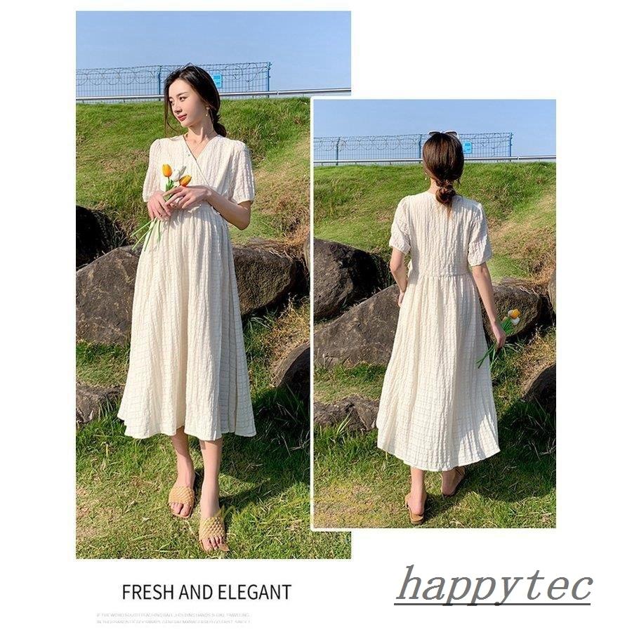 マタニティ 服 ワンピース 産前産後 ルームウェア 半袖 春 夏 安い オシャレ 妊婦服 妊婦用 マタニティウェア 代30代40代 カジュアル お出かけ 無地 上品 高い品質