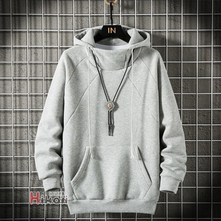 パーカー メンズ 長袖パーカー プルオーバー ハイネック メンズパーカー スウェット おしゃれ 秋 秋服 正規代理店