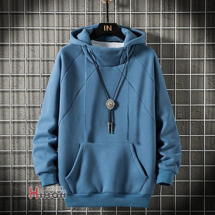 パーカー メンズ 長袖パーカー プルオーバー ハイネック メンズパーカー スウェット おしゃれ 秋 秋服 正規代理店