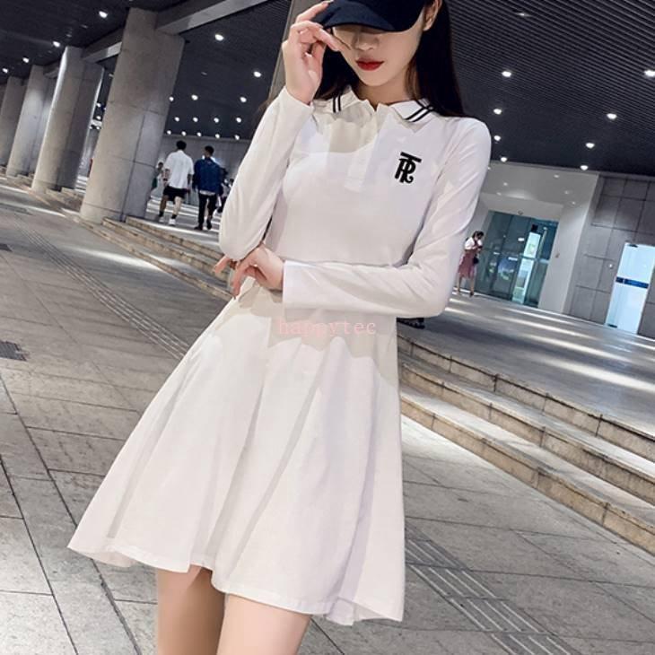 ゴルフウェア レディース ゴルフ ワンピース ポロワンピース ポロワンピ 長袖 夏 かわいい ゴルフ女子 テニス テニスウェア ユニフォーム スポーツ アウトドア Souacynxqa レディースウエア Kamenorezacmaid Com