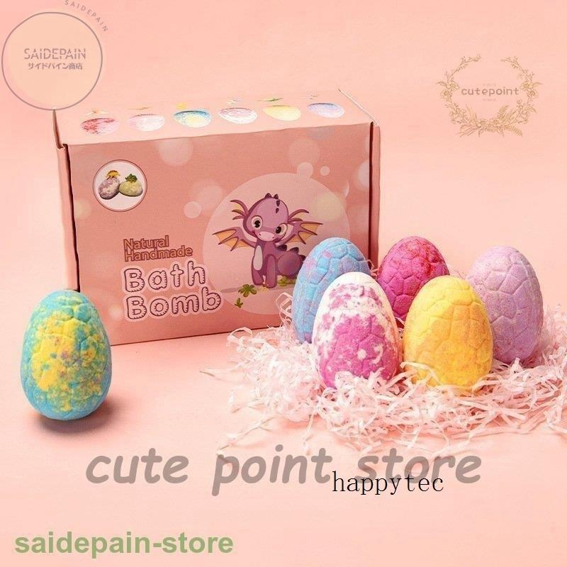 バスボール 入浴剤 おもちゃ 恐竜 バスボムセット 炭酸 香り爆弾 お風呂用 お風呂遊び お風呂たまご 肌に良い 1g 6個セット 子供 誕生日 プレゼント ギフト Hapd ハッピーテック 通販 Yahoo ショッピング