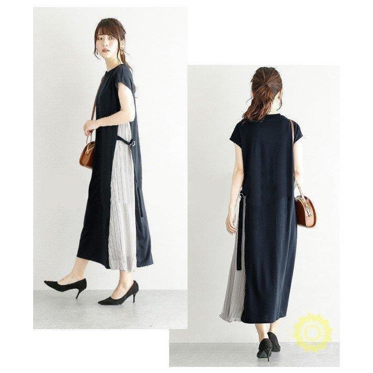 超格安一点 通勤 スリット リボン付き ワンピ 夏 袖なし ロングワンピース レディース ワンピース 夏ワンピース 40代 30代 おしゃれ代 着痩せ きれいめ 二次会 結婚式 ワンピース Www We Job Com