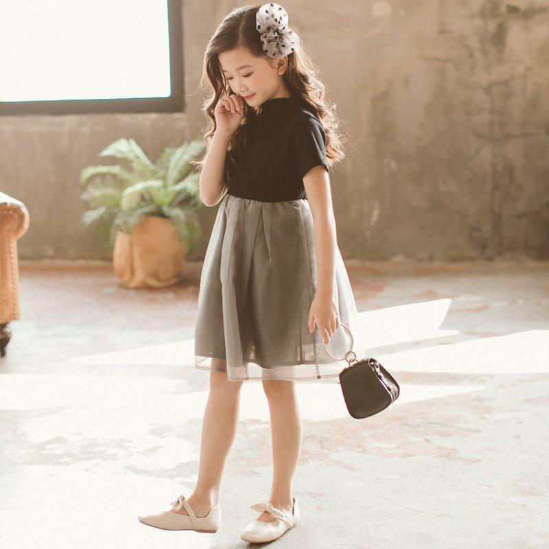 即出荷 半袖ワンピース フォーマル キッズ フリル ワンピース ガールズ 女の子 22新作 子供服 チュール 大ワンピース 発表会 可愛い ワンピース サイズ 130cm Www We Job Com