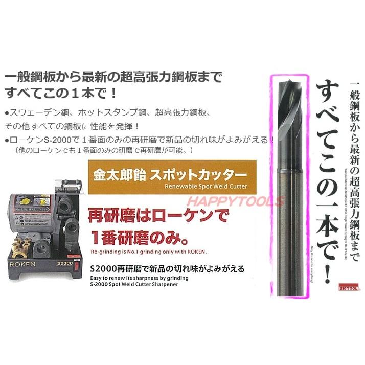 在庫有 BIC TOOL ビックツール GK-KIN 月光金太郎 高硬度スポットカッター 代引発送不可 税込特価 for S2000｜happytools2006｜02