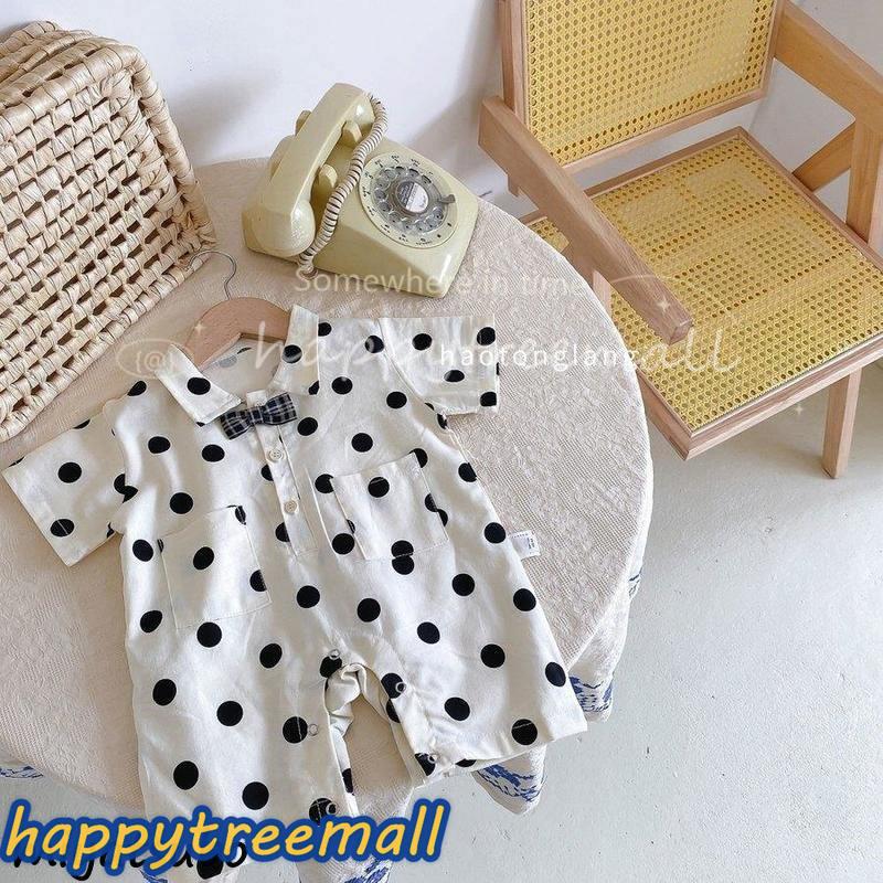 親子ペアお揃い ベビー カバオール ワンピース ドット柄 赤ちゃん ママと娘 親子リンクコーデ 半袖 女の子 レディース お出かけ 撮影 誕生日 母の日 韓国子供服 Happy Tree Mall 通販 Yahoo ショッピング