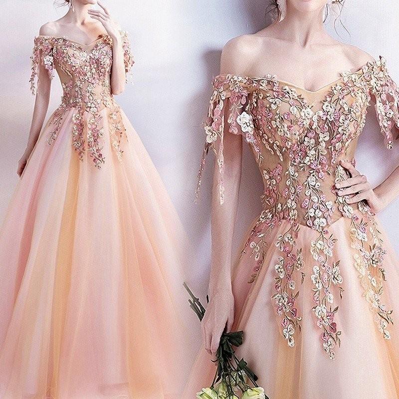 ロングドレス 演奏会 パーティードレス 結婚式 ドレス ワンピース 二次会 花嫁 発表会 謝恩会 大きいサイズ 小さいサイズ 披露宴 おしゃれ もらって嬉しい出産祝い