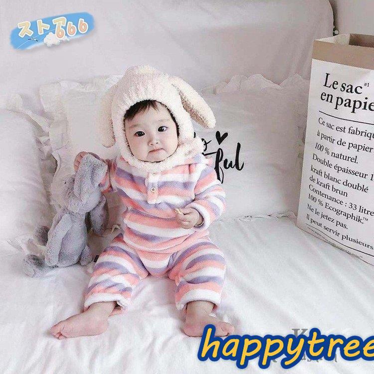 マシュマロ カバーオール ベビー服 もこもこ ロンパース パジャマ 女の子 服 新生児 赤ちゃん 8ヶ月 12ヶ月 秋 秋冬 冬 Happy Tree Mall 通販 Yahoo ショッピング