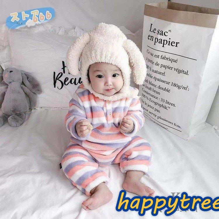 マシュマロ カバーオール ベビー服 もこもこ ロンパース パジャマ 女の子 服 新生児 赤ちゃん 8ヶ月 12ヶ月 秋 秋冬 冬 Happy Tree Mall 通販 Yahoo ショッピング