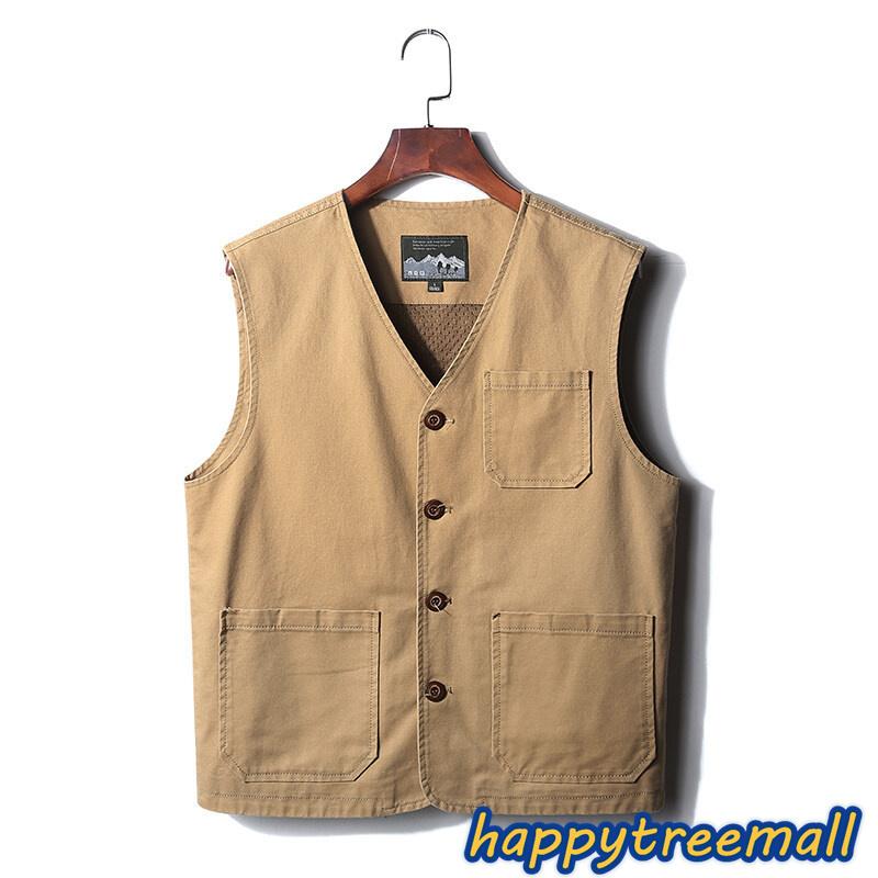 ベスト メンズ 無地ベスト カジュアル 人気 新品 無地 メンズベスト カジュアルベスト メンズファッション 4色 Ami Happy Tree Mall 通販 Yahoo ショッピング