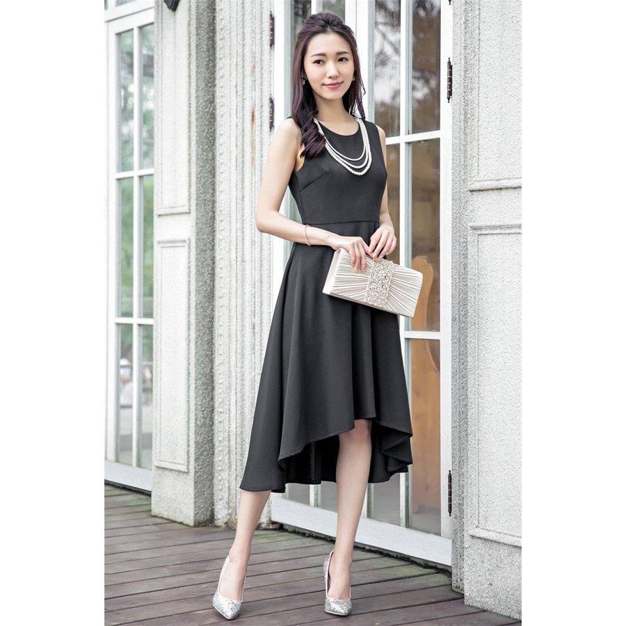 パーティードレス レディースファッション 秋 結婚式 フォーマル ワンピース ドレス ノースリーブ 二次会 大人 上品 他と