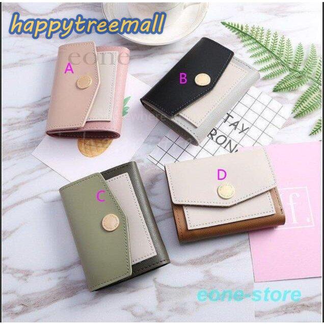 ミニ財布 カジュアル レディース ミニウォレット 三つ折り財布 春財布 女性用 代 30代 40代 韓国風 可愛い さいふ 小銭入れ カード入れ 多機能 サイフ Htmdf Happy Tree Mall 通販 Yahoo ショッピング