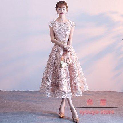 上品 お呼ばれイブニングドレス ファッション 食事会 卒業式 ワンピース 着痩せ 結婚式 レディース 二次会 パーティー 成人式 おしゃれ 花嫁 ドレス 謝恩式 Htmf57 Happy Tree Mall 通販 Yahoo ショッピング