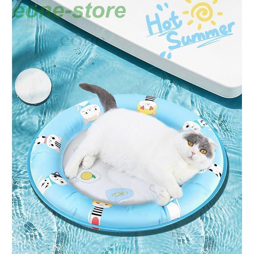 ペットベッド 夏用 丸型 おしゃれ かわいい 犬 猫 ペット ベッド 春 夏 クール ペット用クールベッドベッド クールマット 冷感 夏用 ひんやり 暑さ対策 Htm Happy Tree Mall 通販 Yahoo ショッピング