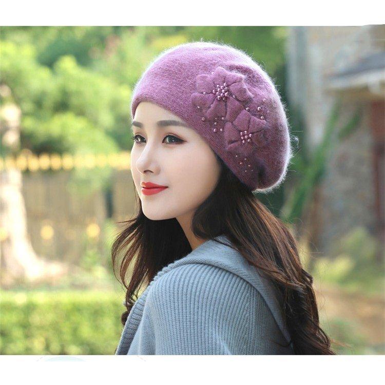 ベレー帽 かわいい おしゃれ レディース ベレー帽子 ニット帽 可愛い 秋冬 帽子 ニット キャップ 人気 防寒 暖かい 女の子 大人 女性用 Htma Happy Tree Mall 通販 Yahoo ショッピング
