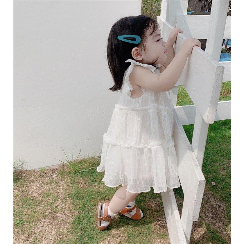 特売 Aライン 韓国風 ワンピース 子ども服 フォーマル 95 100 110 1 130 通気性 春夏 女の子 子供服 ワンピース Color ホワイト Www We Job Com