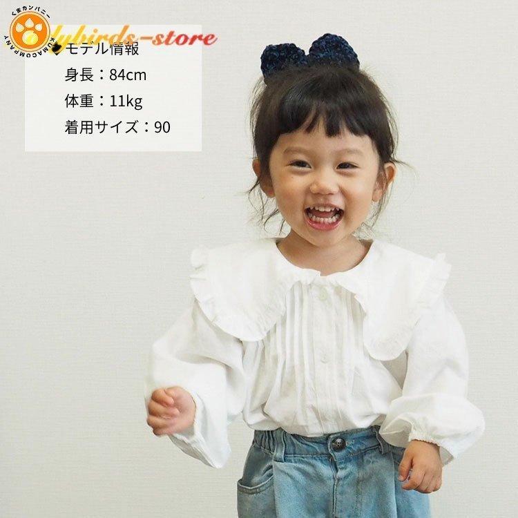 子供服 女の子 90サイズ ブラウス 日本製 86 以上節約 ブラウス