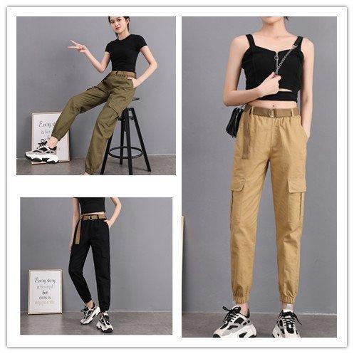 カーゴパンツ レディース 作業着 ワークパンツ ミリタリー スキニーパンツ ロング丈 カーゴ スリム カジュアルパンツ 春夏 Htmb521 Happy Tree Mall 通販 Yahoo ショッピング
