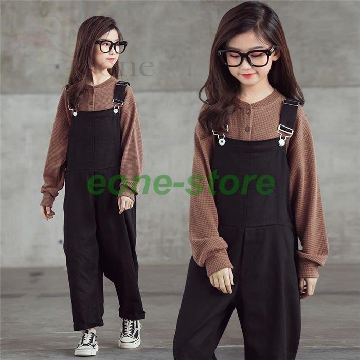 子供服 セットアップ キッズ 2点セット 女の子 長袖 セーター トップス サロペット おしゃれ ワンピース 可愛い 新品 全品送料0円