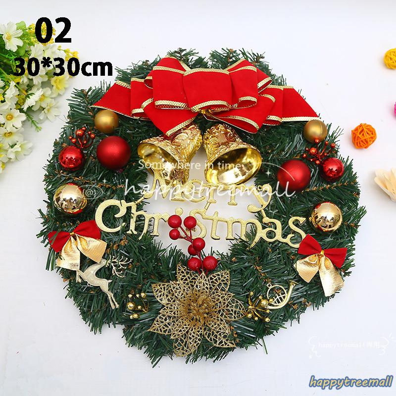 クリスマスリース クリスマス飾り クリスマスツリーオーナメントナチュラルリースドア玄関庭園部屋壁飾りガーランド松かさおしゃれ新年飾り Htwk Krsms87 Happy Tree Mall 通販 Yahoo ショッピング