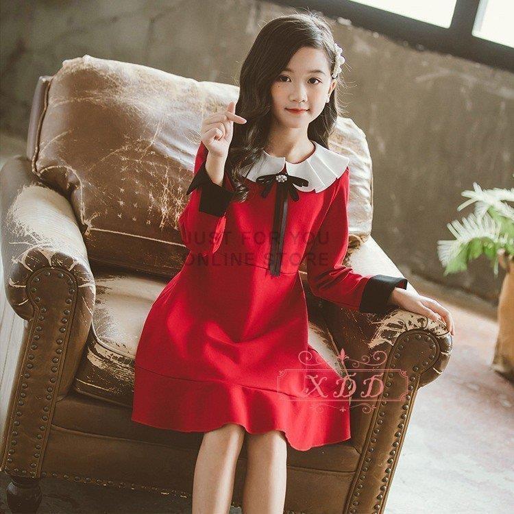 キッズ ワンピース フォーマル 女の子 子供 シャツ リボン 母子コーデ 親子ペア ワンピース 春秋冬 入学式 卒業式 結婚式 パーティー 発表会 七五三 S M L Sooa2315lyq Happy Tree Mall 通販 Yahoo ショッピング