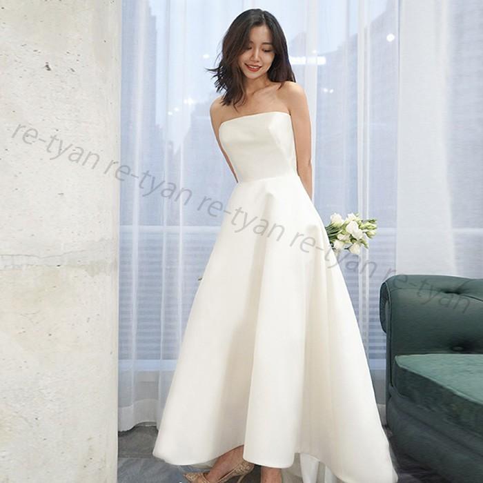 全国組立設置無料 ウエディングドレス 二次会 花嫁 白ワンピース ロングドレス Aライン オシャレ 上品 着痩せ安い プリンセスドレス 結婚式成人式 海外挙式 前撮り後撮り トレーン 魅力的な Cygen Eu