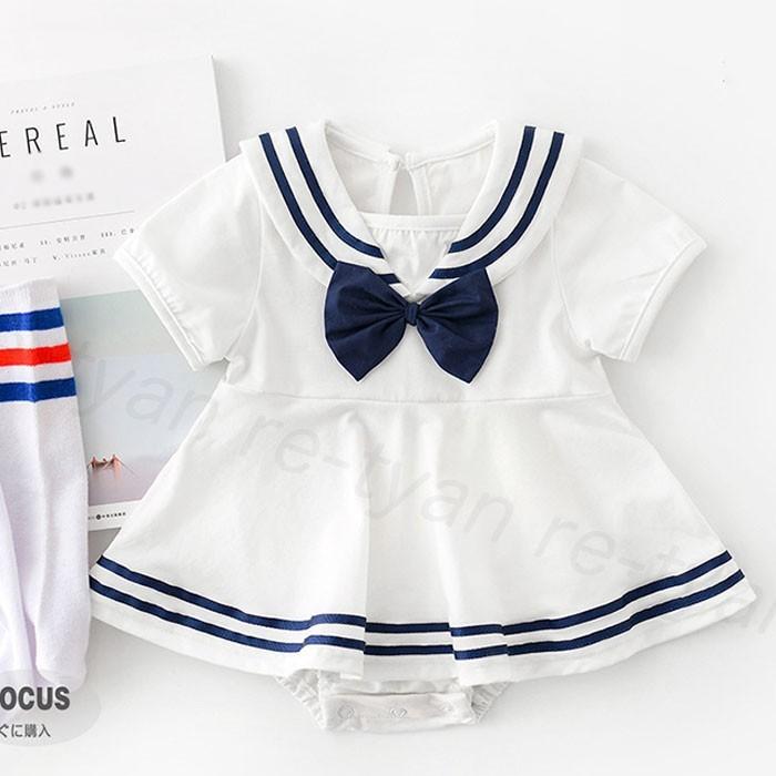 ベビー服 ロンパース 夏ワンピース 女の子 新生児 赤ちゃん 綿 出産祝い 誕生日 シンプル ホワイト66 73 80 90 ワンピース風 柔らかい おしゃれ かわいい 半袖 Z5girl169 Happy Tree Mall 通販 Yahoo ショッピング