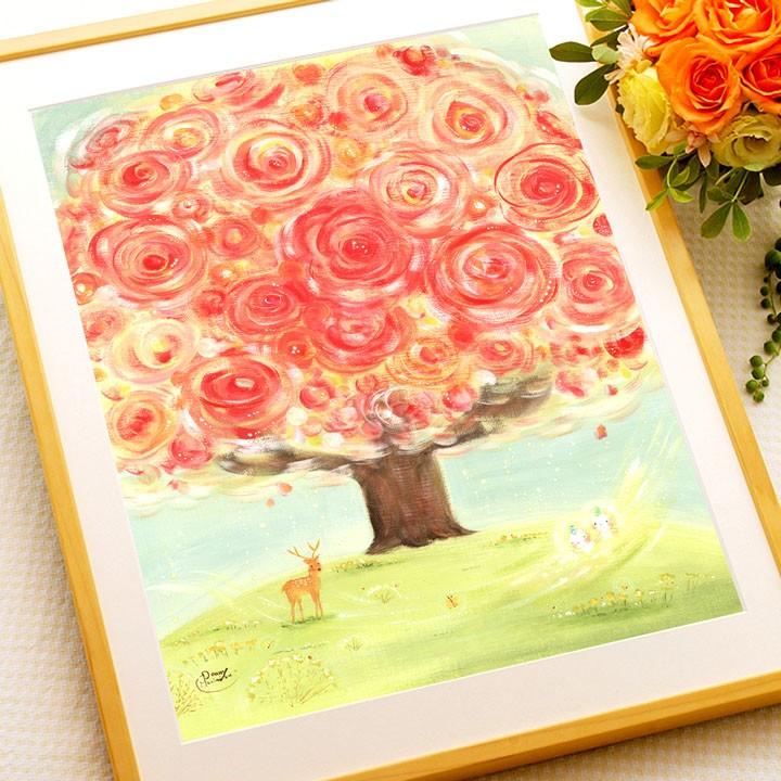 開業祝い 開店祝い 花 絵 幸せアート いのちの樹 Llサイズ 名前入り 病院 開院祝い プレゼント 移転祝い 贈り物 絵画 贈り物 品物 記念品 Dn04 Gaku Large2 N3 絵画通販 笑顔 癒し Happy Vision 通販 Yahoo ショッピング