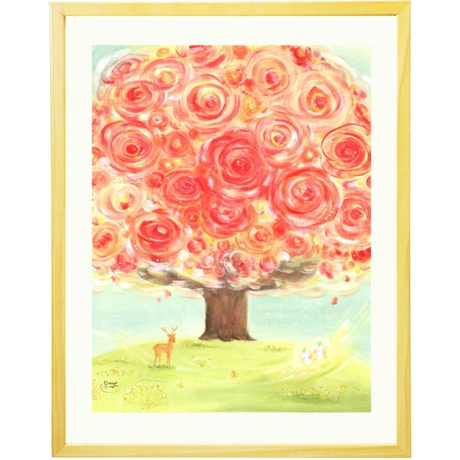 開業祝い 開店祝い 花 絵 幸せアート いのちの樹 Mサイズ 名入れ プレゼント オープン祝い 事務所新築祝い 移転祝い 絵画 お祝い 贈り物 1周年 5周年 Dn04 Gaku Medeium N3 絵画通販 笑顔 癒し Happy Vision 通販 Yahoo ショッピング