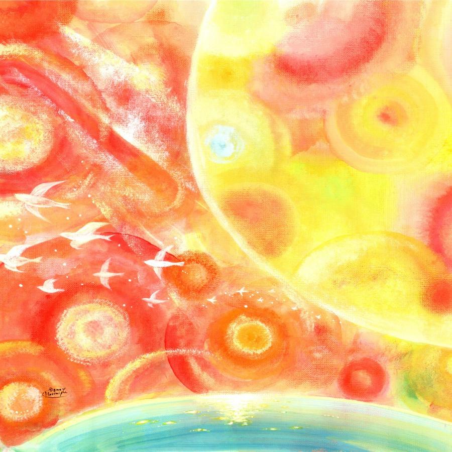 おしゃれな絵画 インテリア (縁-えん 全ての出逢いに感謝/L