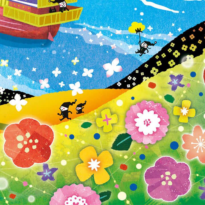 絵画 海 インテリア 朝日 (輝きの朝/Mサイズ) 額入り 壁掛け 絵 船
