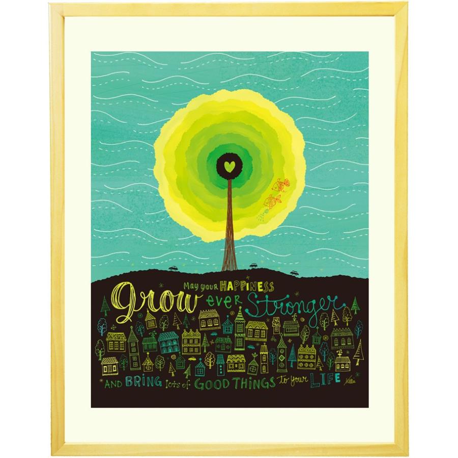 開業祝い 絵 幸せアート しあわせの芽 名前入れ Lサイズ 開店祝い プレゼント 会社設立祝い 病院 新社屋お祝い 開院祝い 事務所新築祝い Kr16 Gaku Large N3 絵画通販 笑顔 癒し Happy Vision 通販 Yahoo ショッピング