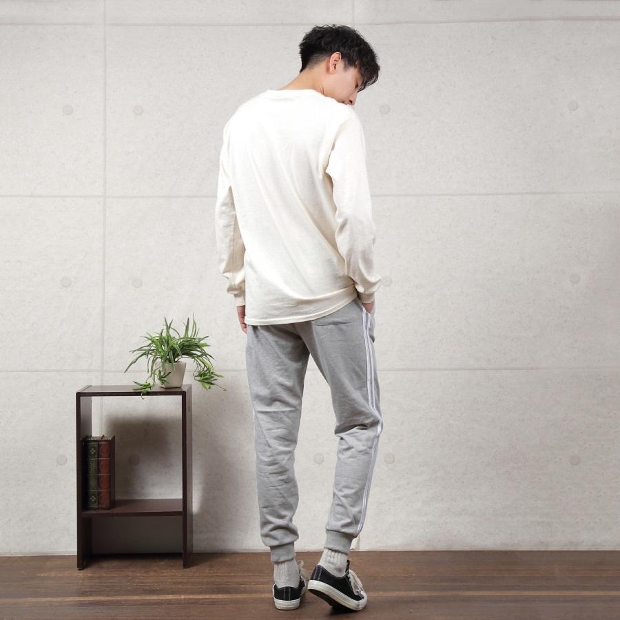 ジョガーパンツ メンズ スウェット パンツ サイドライン 無地 M L LL ボトムス ジャージ|happywear|06
