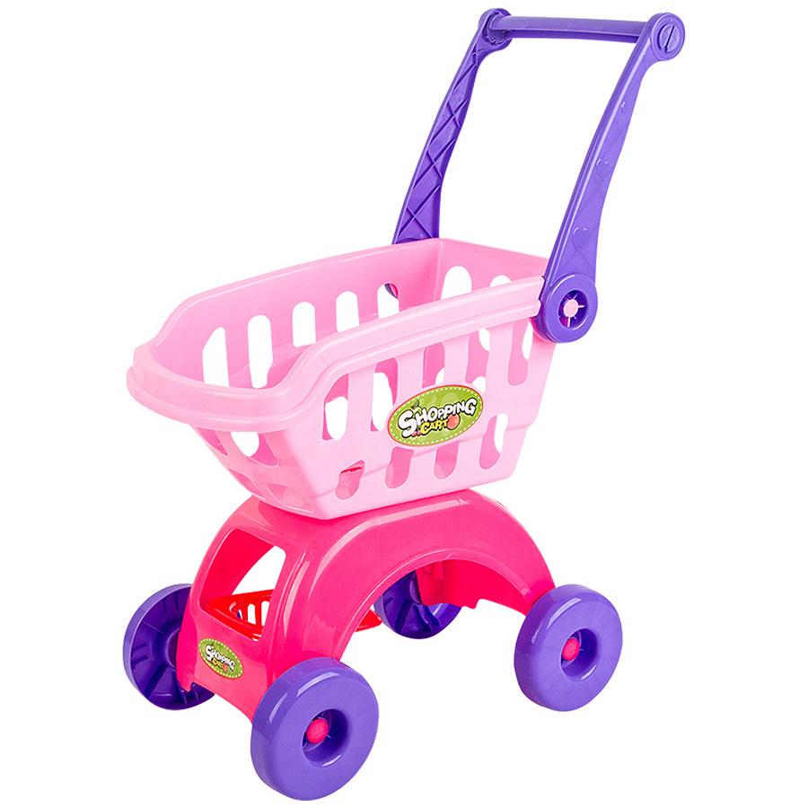 ショッピングカート おままごと おもちゃ お買い物カート 子供 手押し車 Fc Pinkcart Happy World Store 通販 Yahoo ショッピング