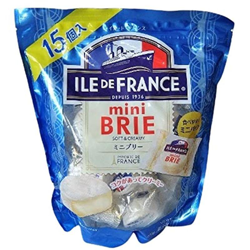 ILE DE FRANCE ミニブリーチーズ 1袋 25g×15個 チーズ 冷蔵 おつまみ おやつ コストコ 20230108024307