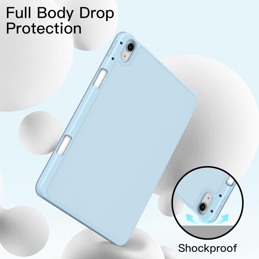 JETech iPad Air 11 インチ M4/M3/M2 (2026/2025/2024), Air5/4 2022
