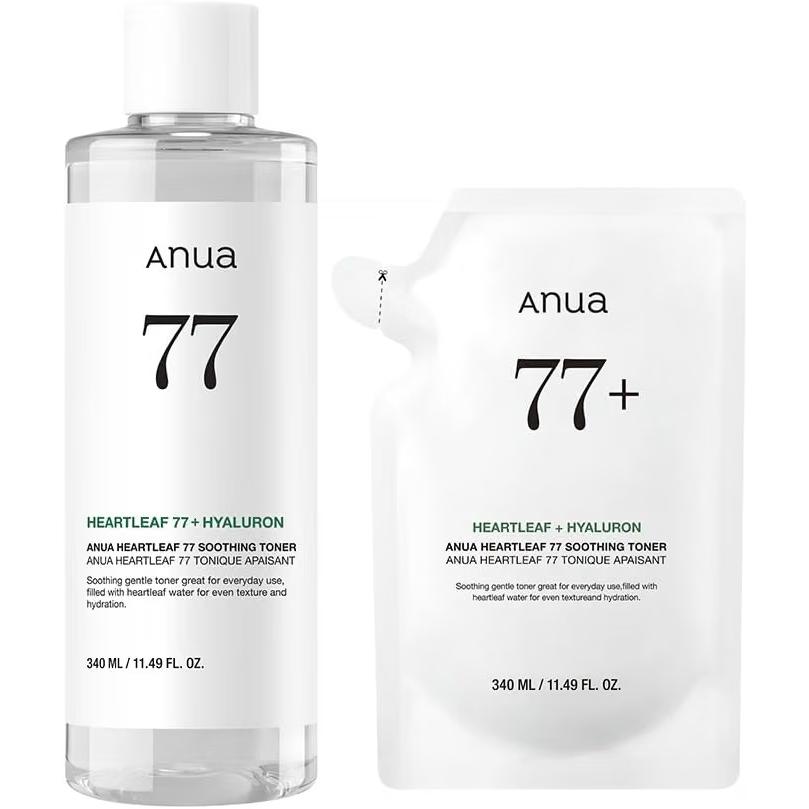 ANUA(アヌア)ドクダミ77スージングトナー340ml (本品) +ドクダミ77スー