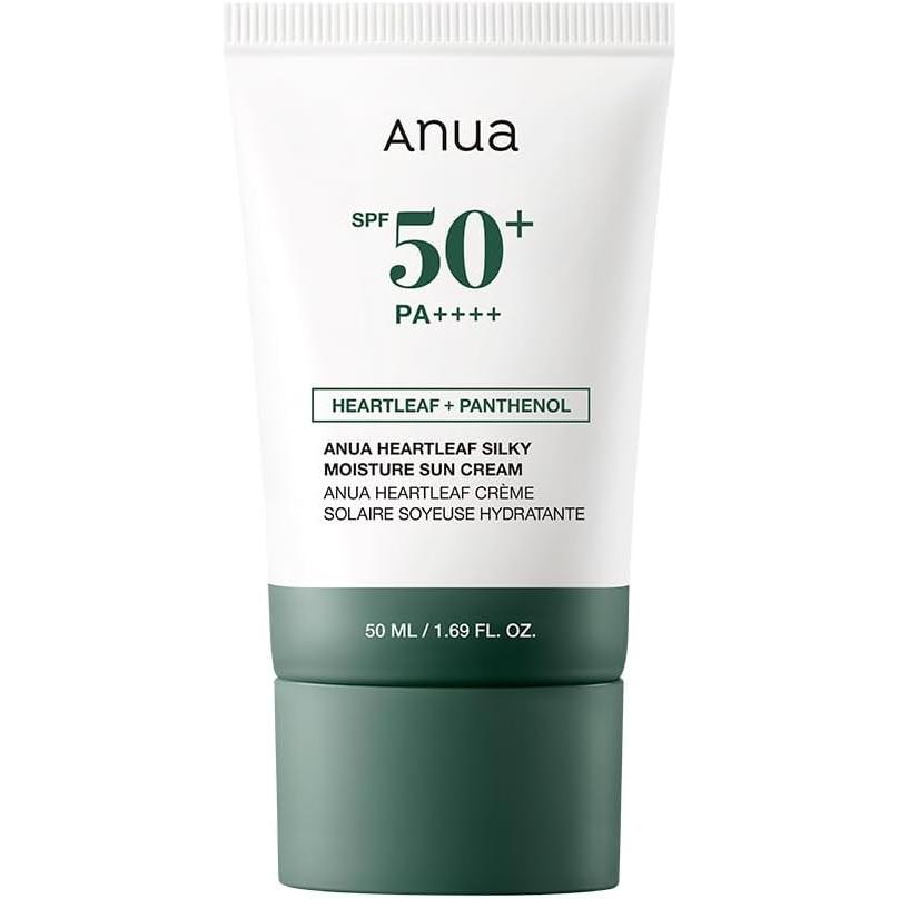 ANUA (アヌア) ドクダミシルキー モイスチャーサンクリーム50ml SPF50+