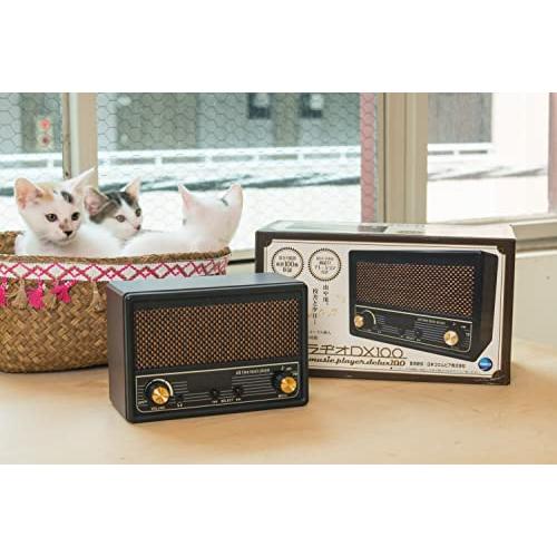 FESCO 唱歌ラヂオ DX100 AM/FMラジオ付き音楽プレイヤー SRDX-001 SRDX