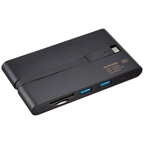 新入荷アイテム エレコム ドッキングステーション USB-C ハブ PD対応Type-C×2/USB3.0×2/HDMI/D-sub/LAN/SD+microS