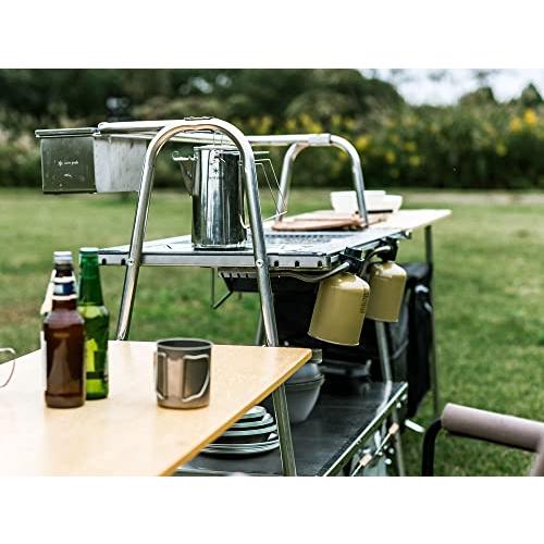 《送料込》 スノーピーク(snow peak) ステンレスキッチンテーブル LV-310 【N3443428384】(17450円)