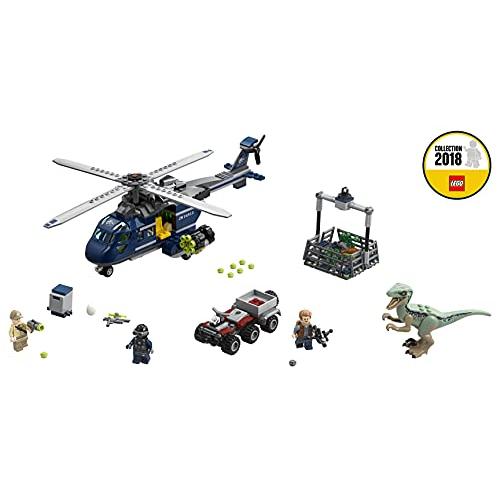 レゴ(leg0)ジュラシック・ワールド ブルーのヘリコプター追跡 75928 
