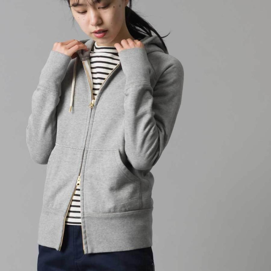 レディース パーカー スウェット Omnes 裏起毛スウェットダブルジップパーカー カジュアル フーディー 防寒 ジップアップ Haptic 通販 Paypayモール